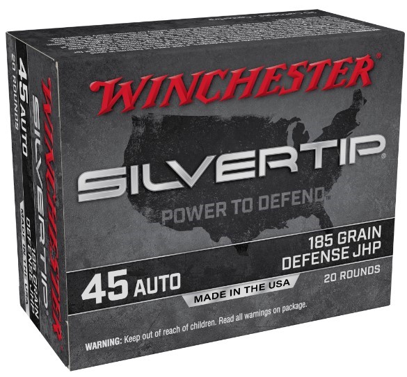 WIN SLVTIP 45COLT 225GR JHP 20 - 556 Black Friday Promotion